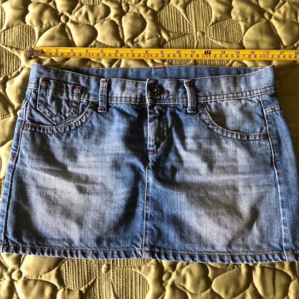 Skirt Jean Benetton. Size 4. Denim